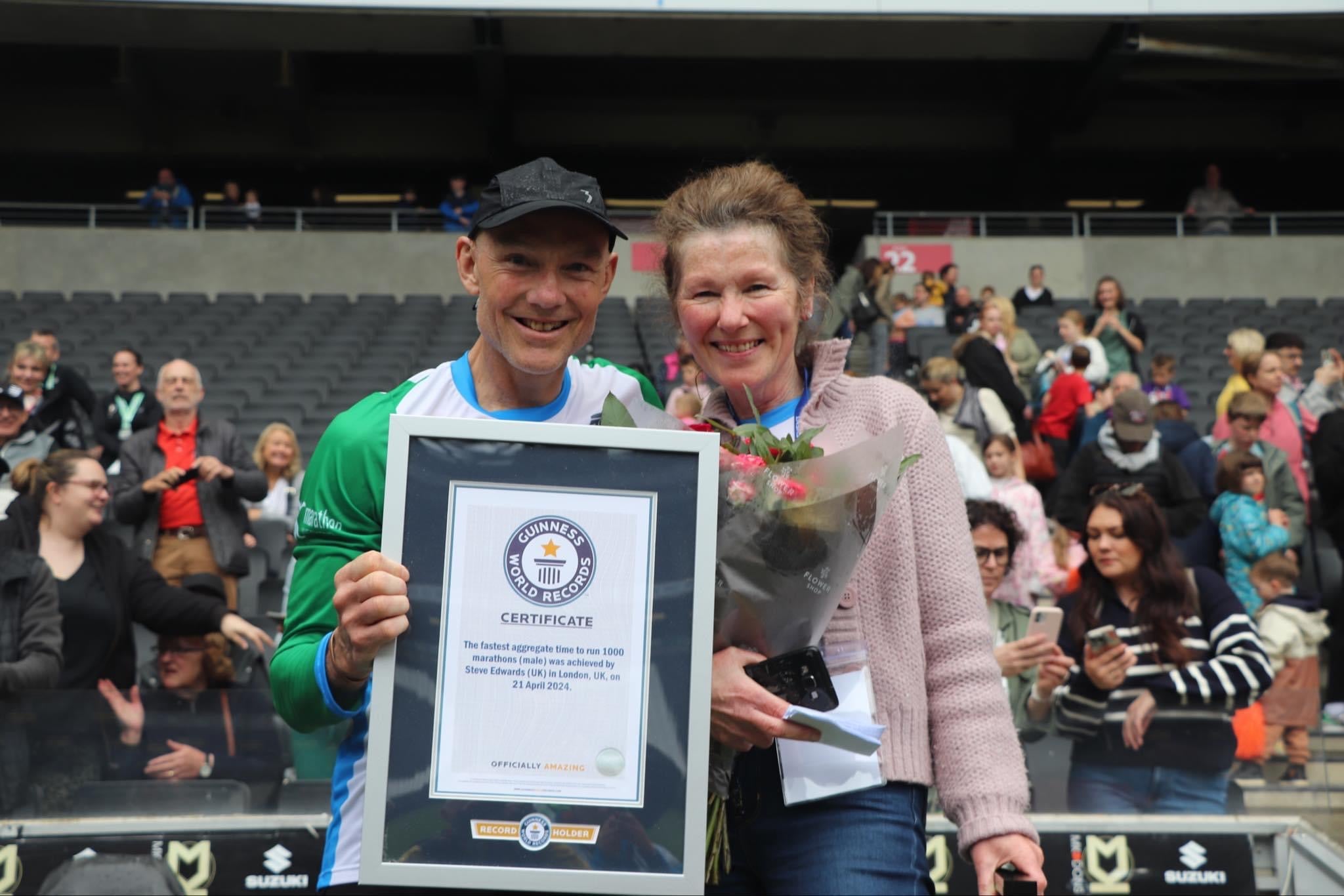 Meet Steve Edwards, The Man Who Ran 1000 Marathons - A New World Record!