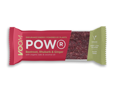 Rhubarb, Ginger & Beetroot Energy Bar